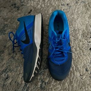 Blue Nike sneakers men